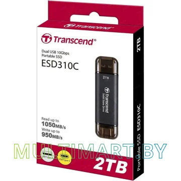 Внешний накопитель Transcend ESD310 2TB (TS2TESD310C) картинка 3